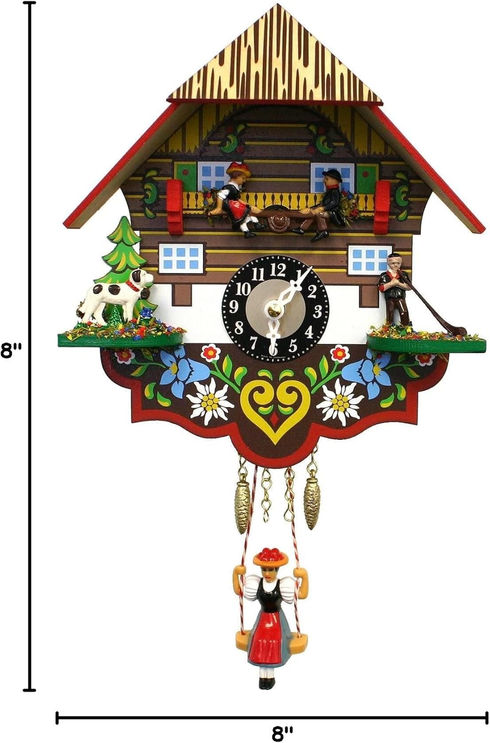 ENGSTLER Battery - Operated Cuckoo Clock - MINI Size