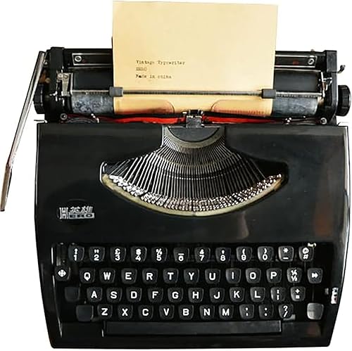 Máquina de escribir en relieve tradicional a la antigua, escritura libre, máquina de escribir vintage para un flujo nostálgico - Máquina de escribir