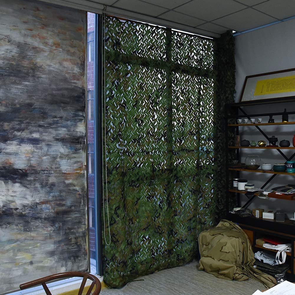 Malla Camuflaje Red Caza 150D Estor Parasol Decoración Valla