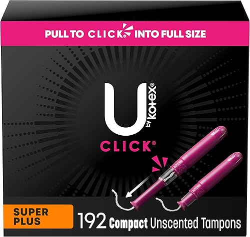 Miniatura 9 de U by Kotex Tampones, Click Compact, Super Plus Absorbency, sin perfume, 45