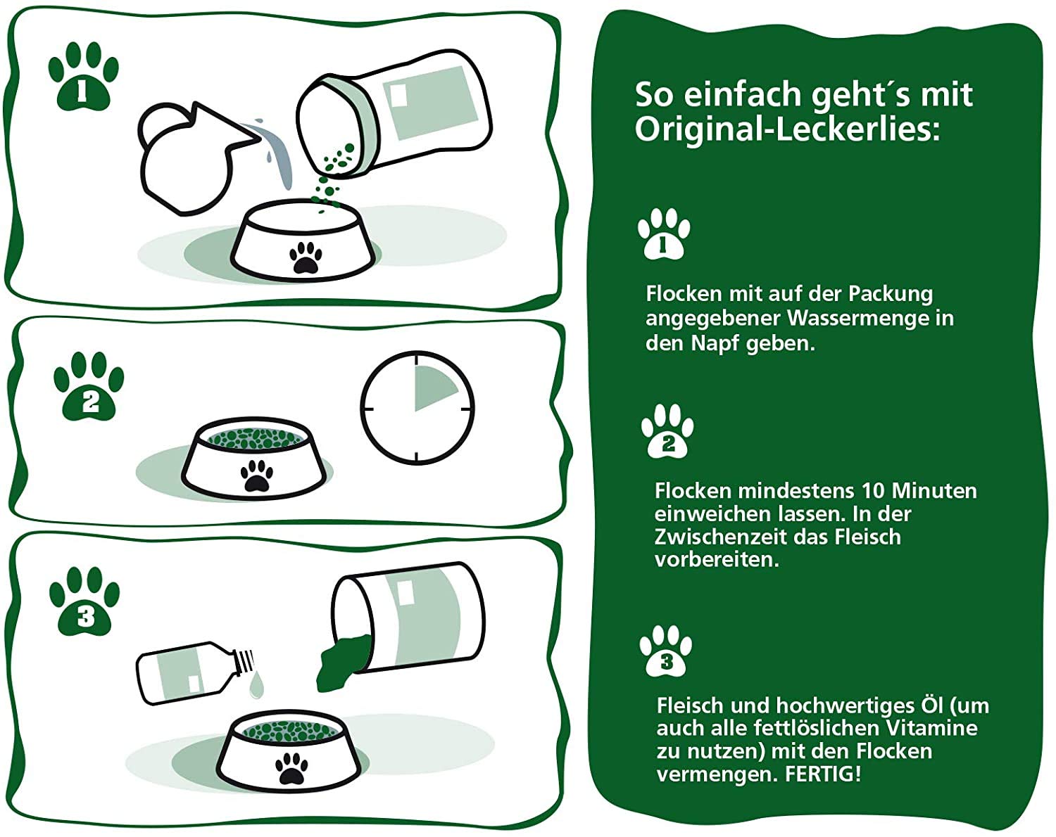 Original-Leckerlies Grüner Gemüse-Kräutermix – 2 Kg, Getreidefrei, BARF Zusatz Für Hunde