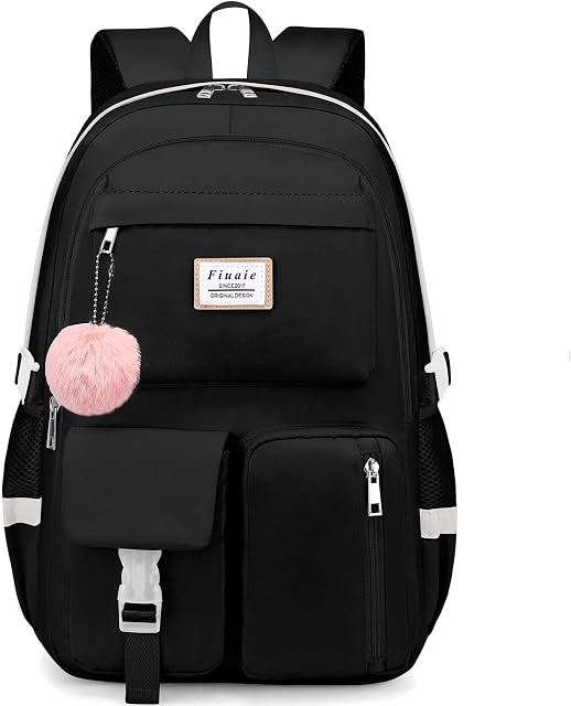 Sac à dos pour ordinateur portable pour femmes et filles - sacs de collège de 15,6 po, sacs de voyage grands pour livres pour adolescents et étudiants