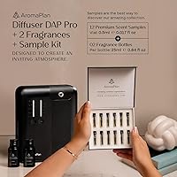 Vista 2 de AromaPlan 5 Star Collection Cold Air Scent Diffuser, Whole House (Includes 2 Fragrances & 12 Set Sample kit) - Smart Scent Diffuser, HVAC System