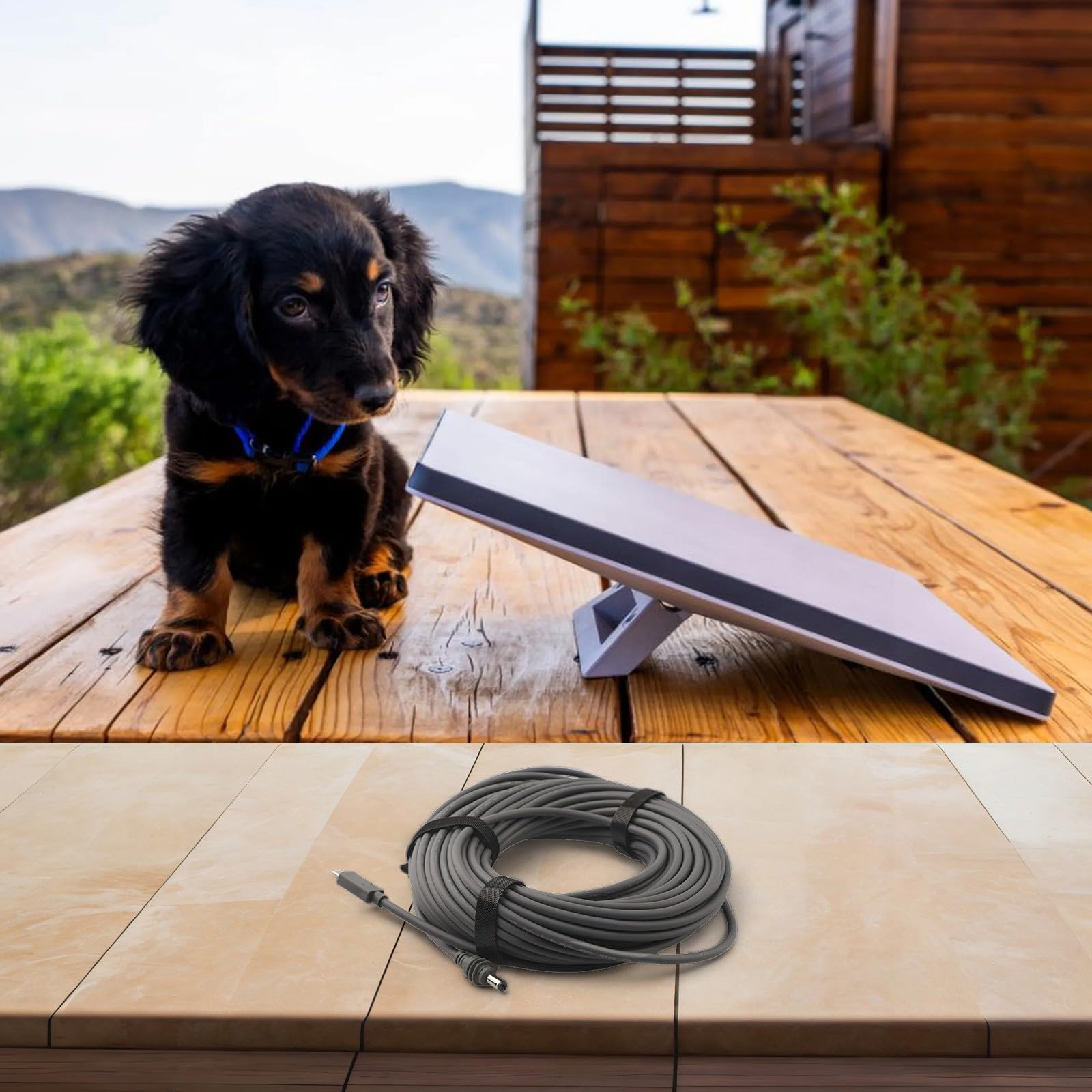 Cavo Ricarica Esterno Impermeabile per Starlink per mini Cavo(20meter) | 100W uscita massima, chip per pd, ricarica rapida, compatibile power bank, uso esterno