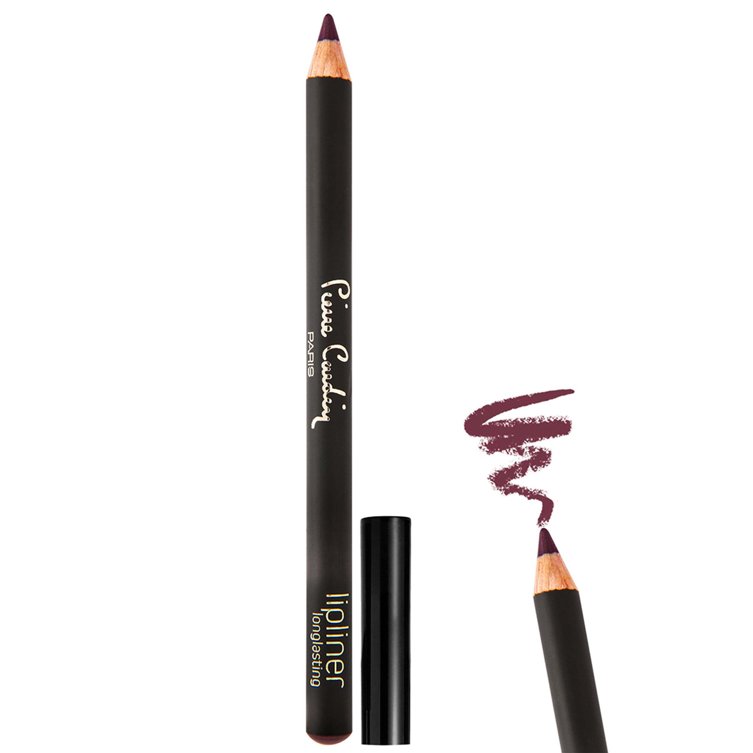 Pierre Cardin Paris Lip Liner Long Lasting Wooden Pencil, Pure Violet, 0.01 oz