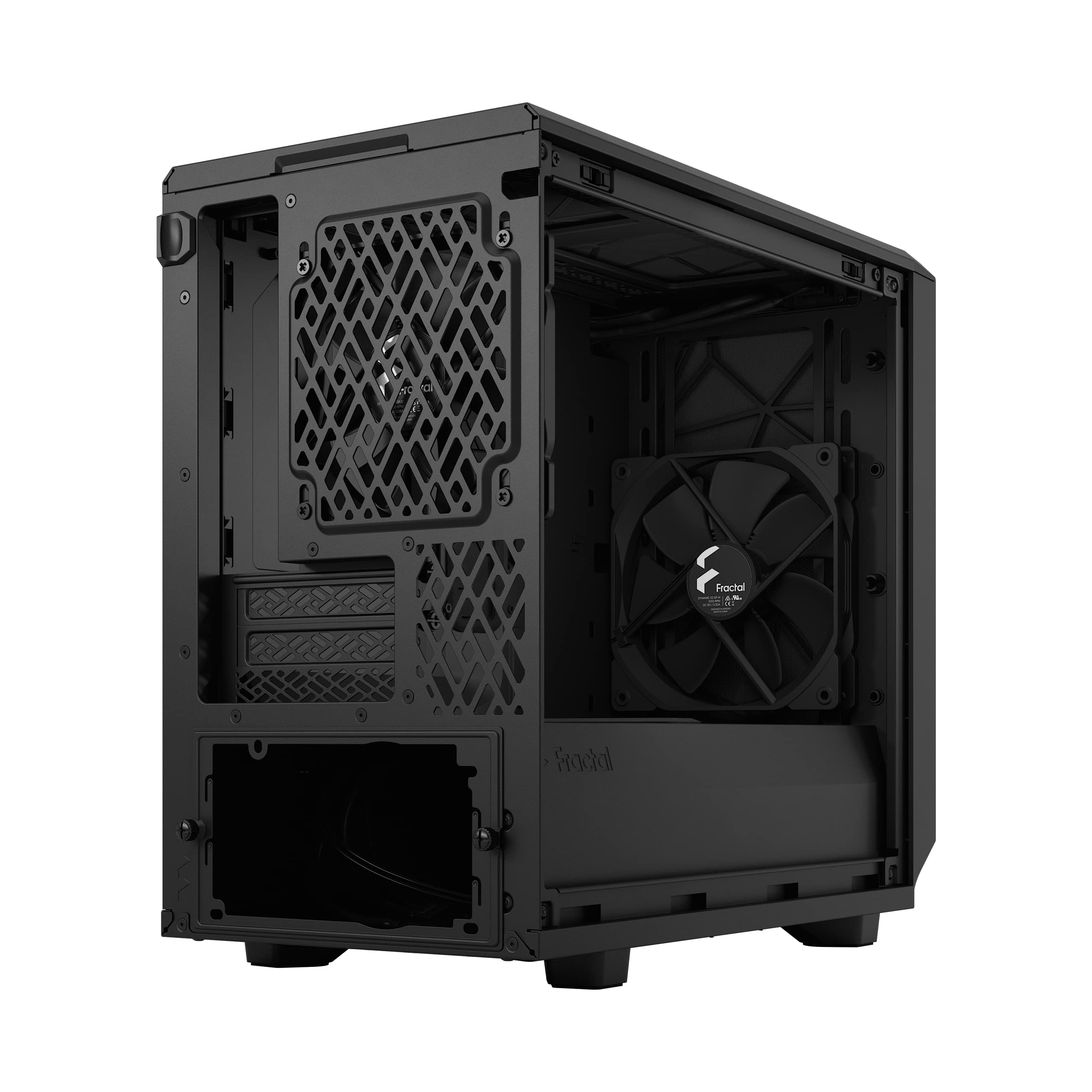 Fractal Design Meshify 2 Nano Black, Tempered Glass Dark Tint