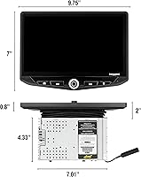 Vista 8 de STINGER HEIGH10 Unidad principal estéreo universal multimedia para automóvil, Apple CarPlay, Android Auto, SiriusXM Ready, Bluetooth, navegación
