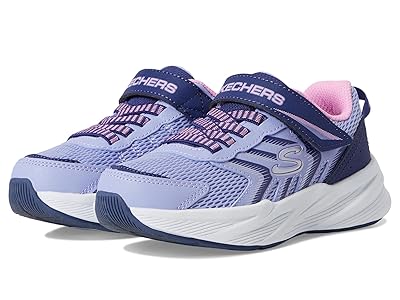 SKECHERS KIDS Microspec Tread 303642L (Little Kid/Big Kid) Girls Shoes Periwinkle/Multi : 2 Little Kid M, Synthetic/Textile