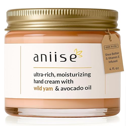 Vista 6 de Aniise Crema de ñame silvestre – Hidratante equilibrante para la menopausia, perimenopausia y apoyo del síndrome premenstrual – Enriquecido