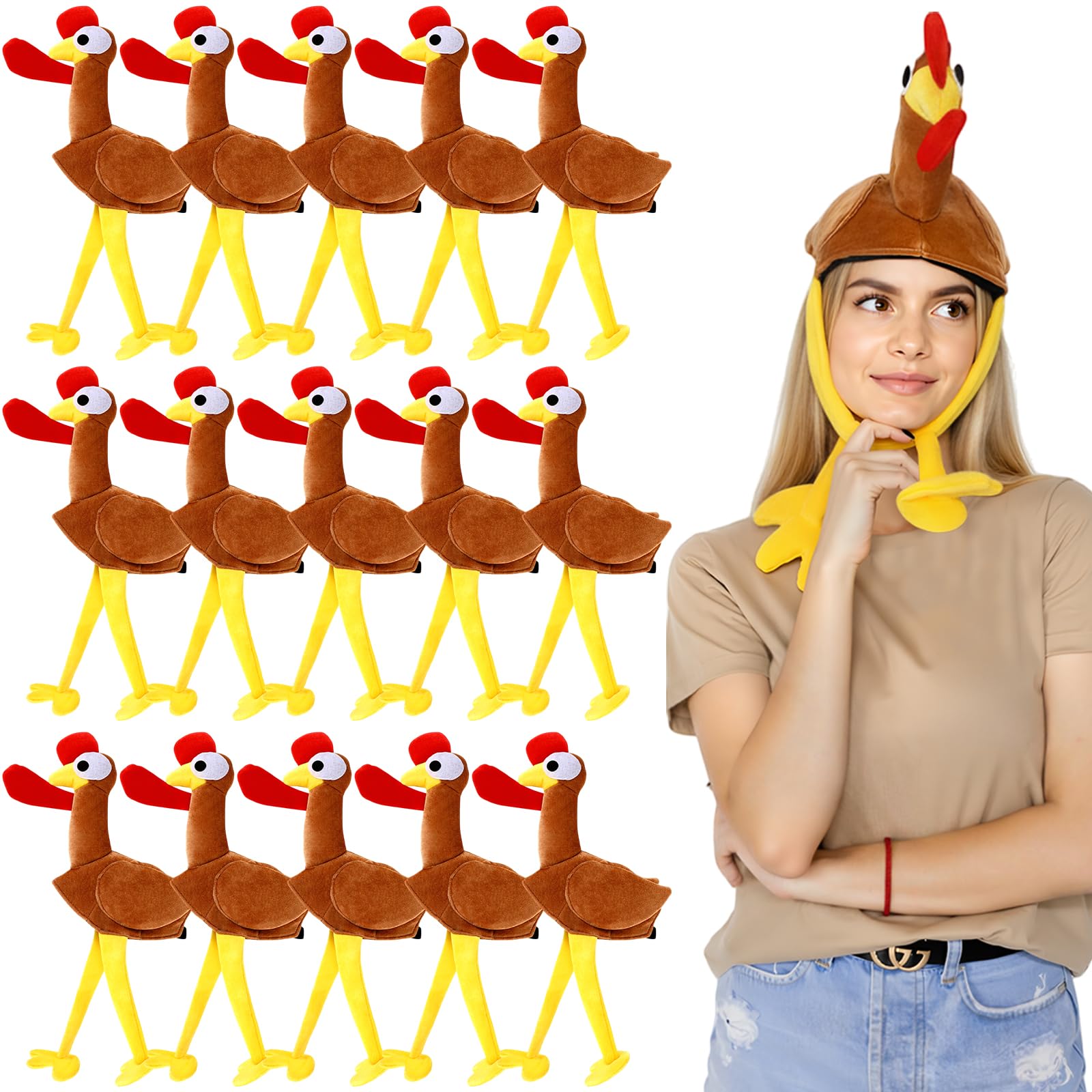 Click to get Thanksgiving Turkey Hat Bulk Funny Turkey Cap for