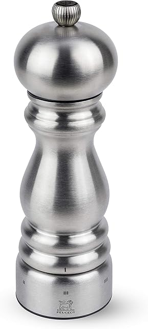 Peugeot Moedor de pimenta Paris Chef u'Select de aço inoxidável 18 cm - 7"