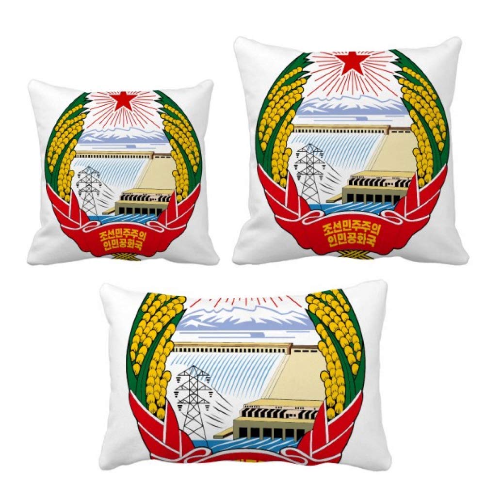 Housse de coussin Corée du Nord taie décoration canapé motif Asie