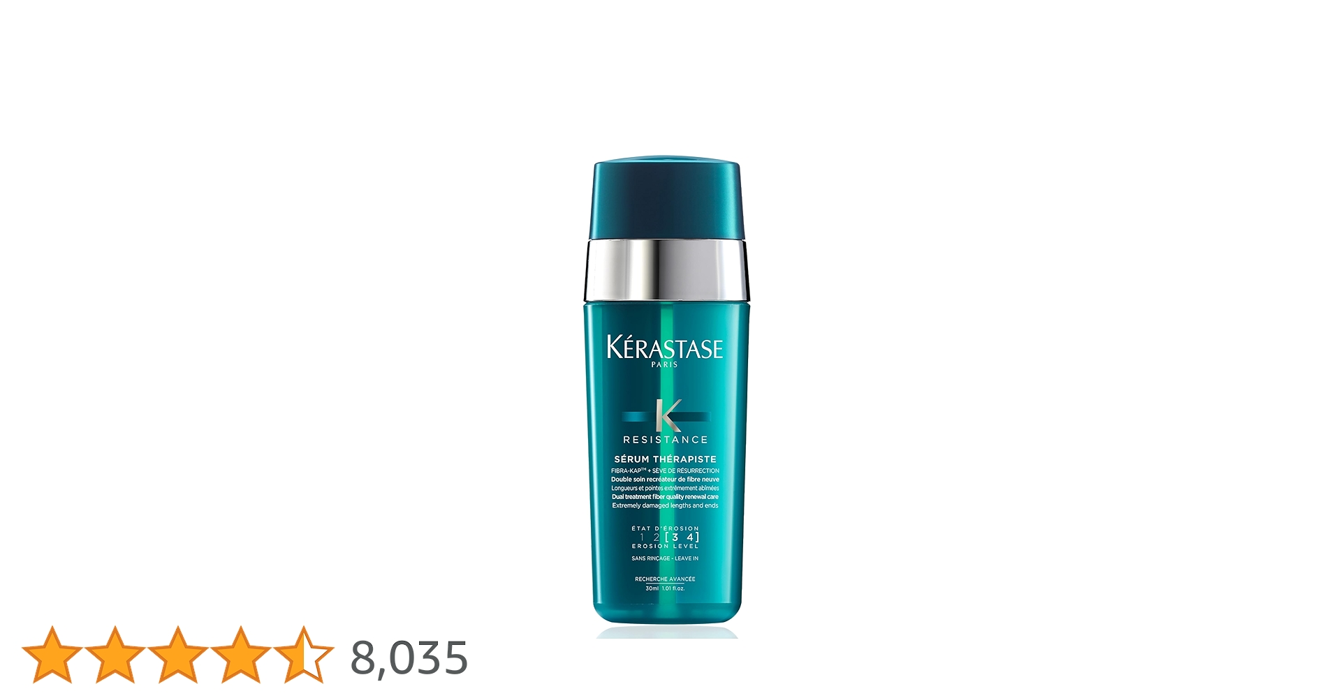 【日本語表記あり】ケラスターゼ　RE セラム　セラピュート　30ml　6本セット 日本語表記あり】ケラスターゼ RE セラム セラピュート 30ml 6本セット