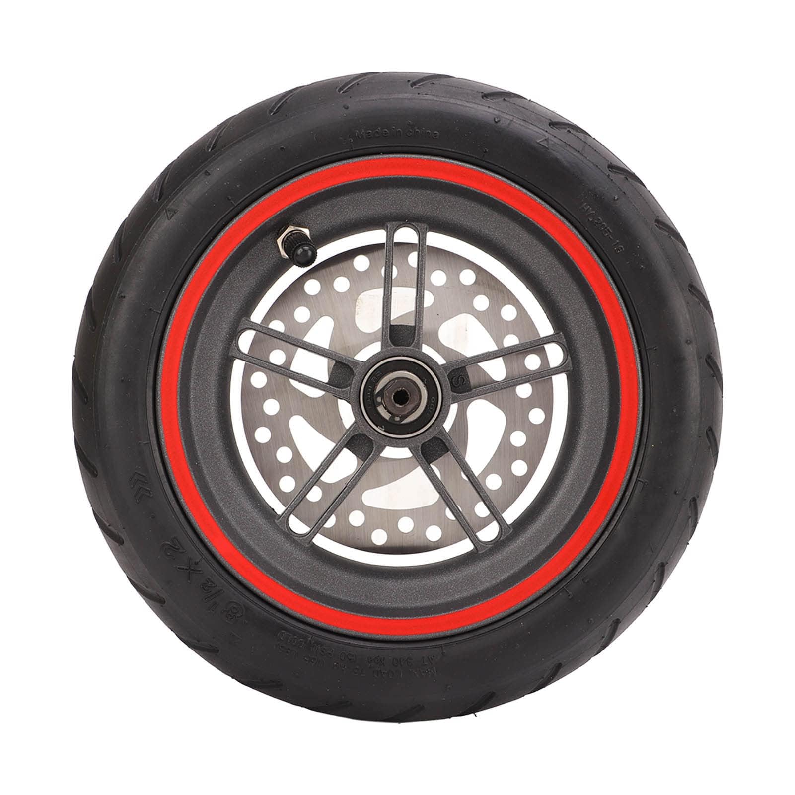 Alomejor Roue Arrière de Scooter électrique avec Disque de Frein de 120 Mm pour Pro PRO2 M3