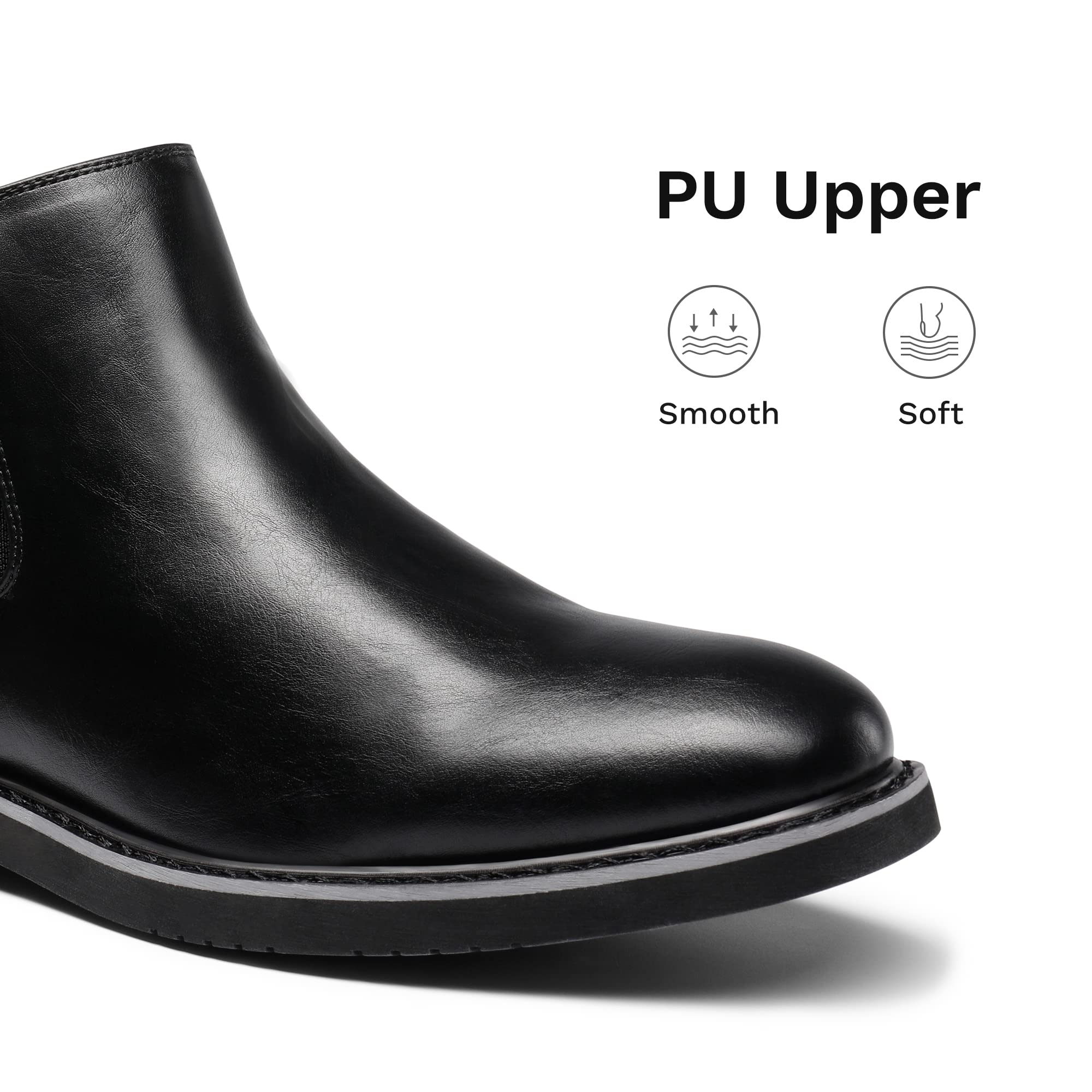 Bruno Marc Uomo Stivali Chelsea Boots Stivaletti Stivali da Uomo Chelsea Boots Stivali da Uomo Chelsea Boots