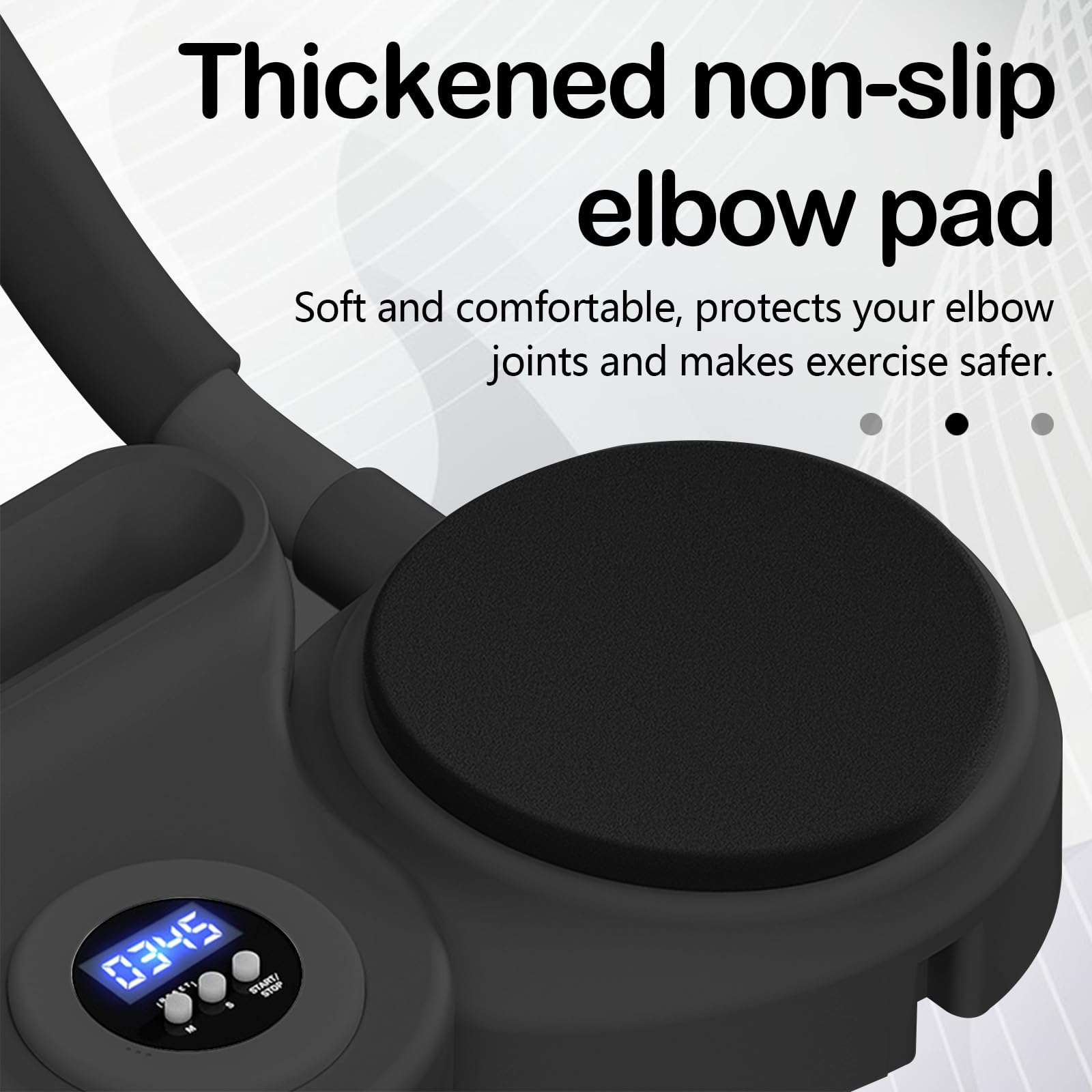Conseil Réformateurs Pilates, 6 en 1 Multifonctionnelle Pilates Planche Coulissante avec Bandes Résistance Tapis Genou Et Minuterie LED Support Téléphone Portable Entraîneur Muscles Abdominaux