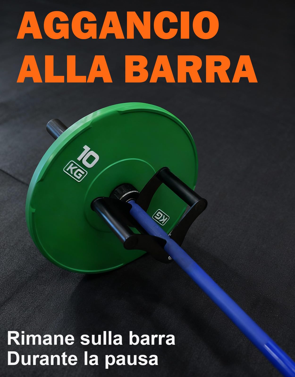 Fitarc Maniglia portatile per mine antiuomo, maniglia di fila T per bilanciere, attacchi per rack