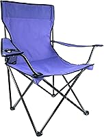 Vista 2 de E-Z Living Silla plegable portátil para acampar al aire libre [grande] (morado)