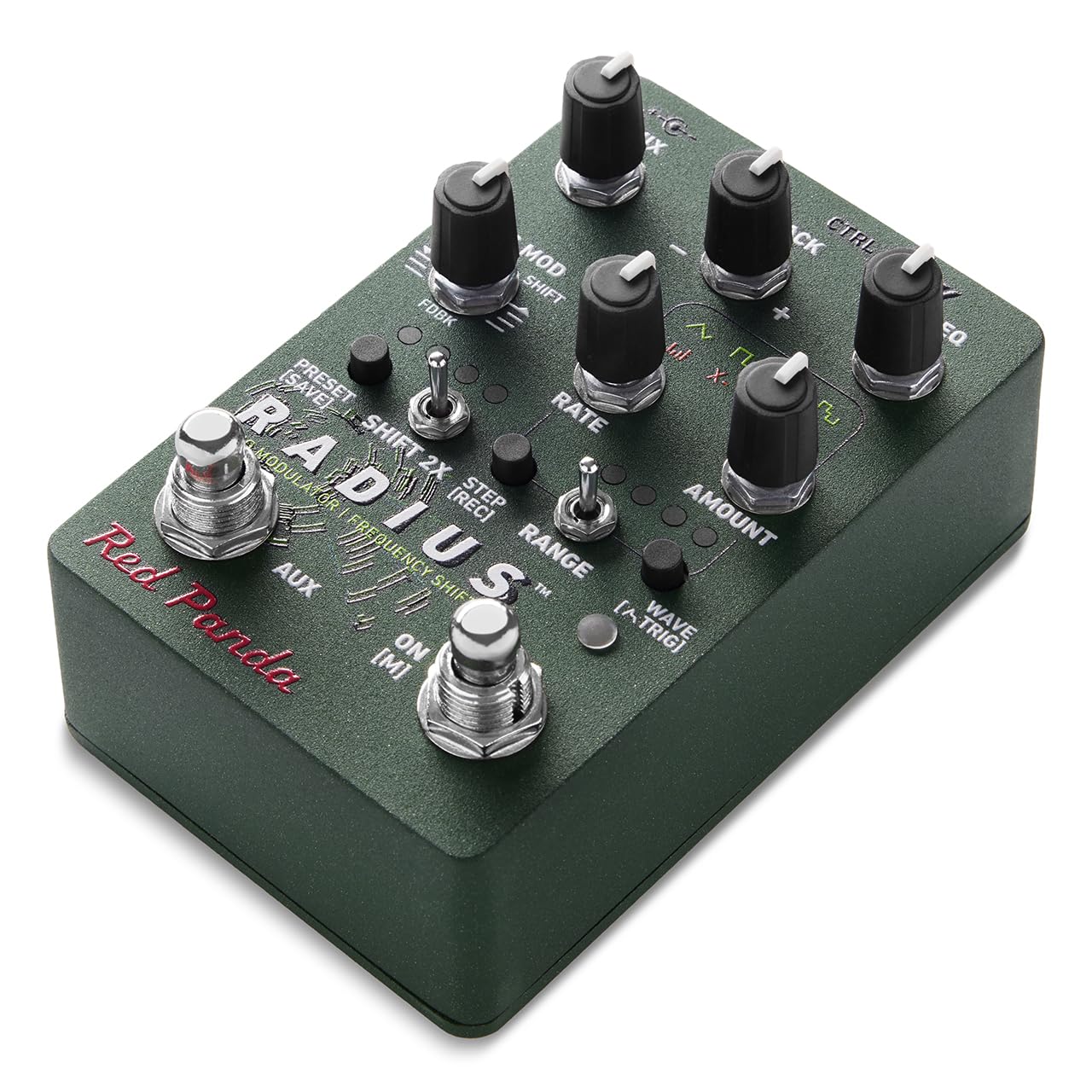 panda pedal Red Radius Ring Modulator/Frequency Shifter : Musical Instruments tag:musky Color:Red Smoke Test: Montreal Assembly Count