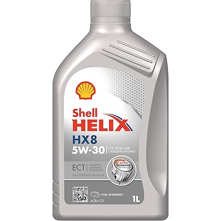 Shell Helix Ultra 5w 40 Api Sn Fully Synthetic Engine Oil For Petrol Diesel Cng Lpg Cars 1 L Amazon In Car Motorbike