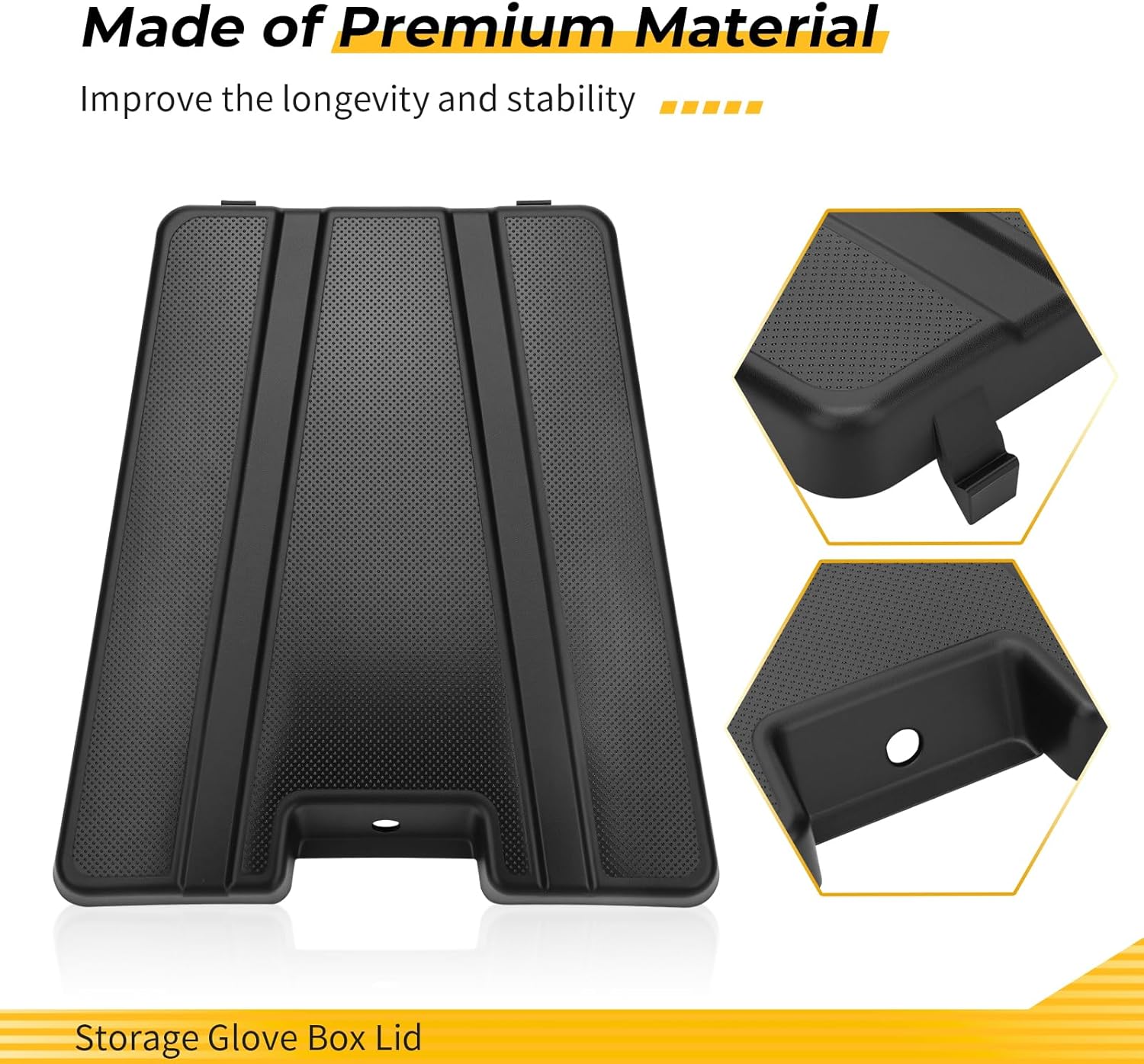 M MATI Storage Glove Box Lid for Kawasaki Brute-Force 750 4x4i KVF750 2012-2024 14092-0180