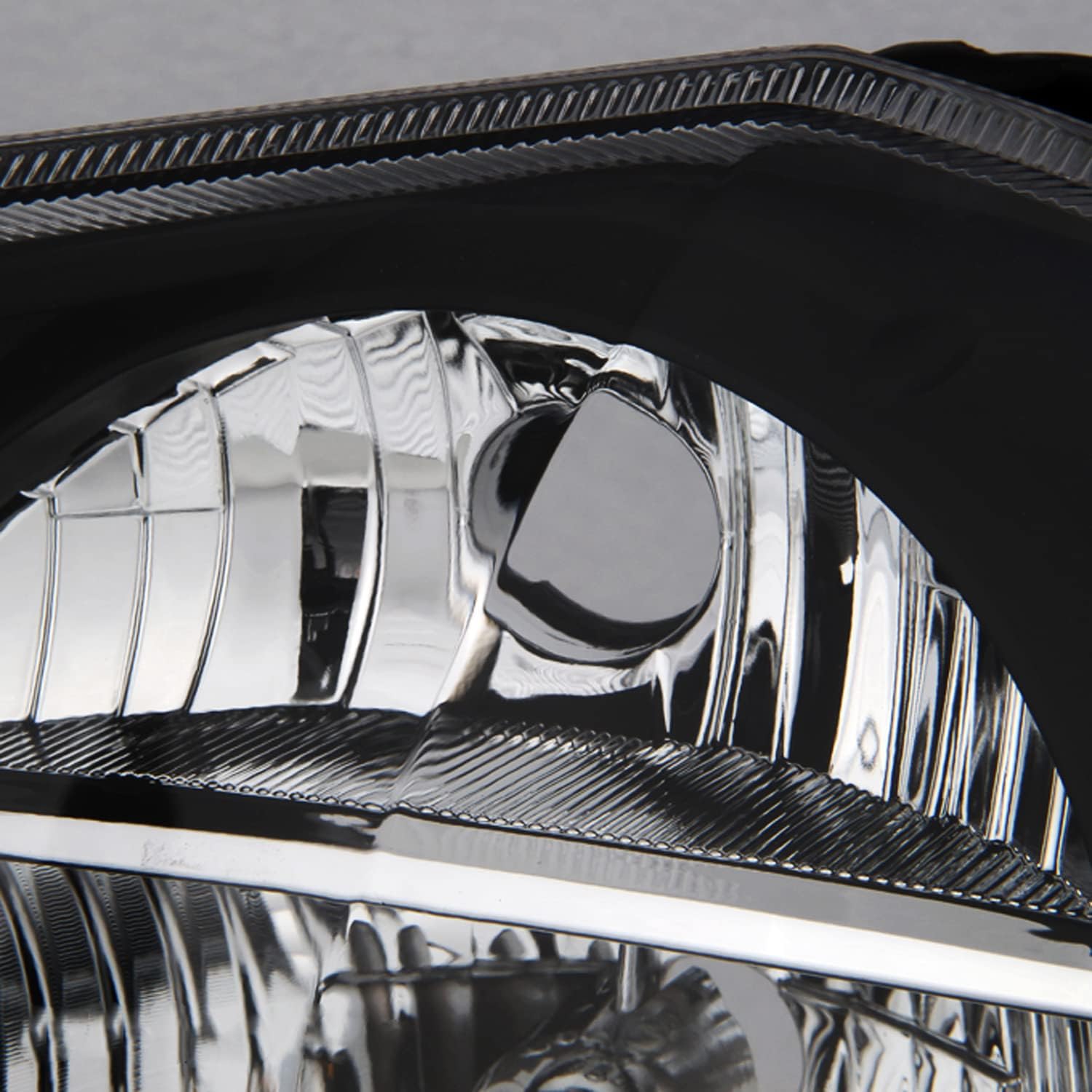 AKKON - For Dodge Magnum OE Replacement Black Bezel Headlights Driver/Passenger Head Lamps Pair New