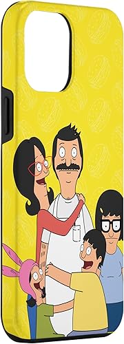 Miniatura 3 de Funda para iPhone 12 Pro Max Bob Burgers Bob Linda Gene Tina Louise Family Hug