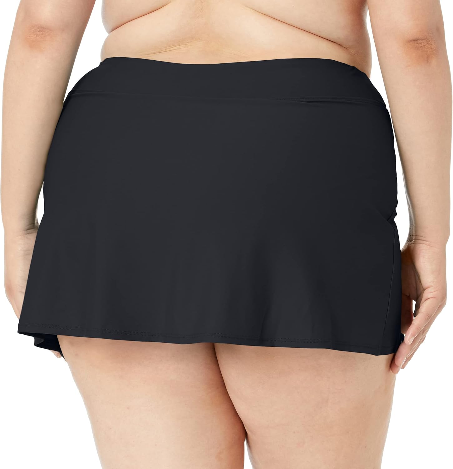 Maxine Of Hollywood Womens Plus-Size Side Slit Swim Skirt SwimsuitBikini Bottoms - Image 2