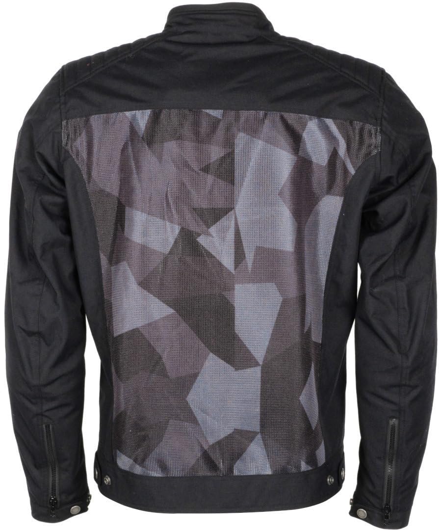 Helstons Colt Air Veste textile de moto, schwarz/camouflage, XL | Ventilation optimisée