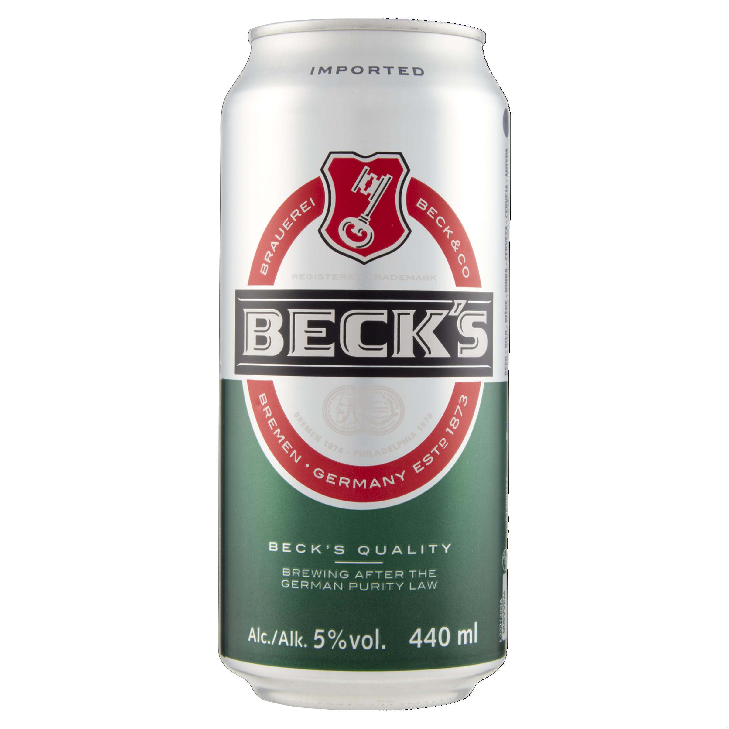 Beck's Pils Birra Lattina, Cassa, Pacco da 24 x 44 cl