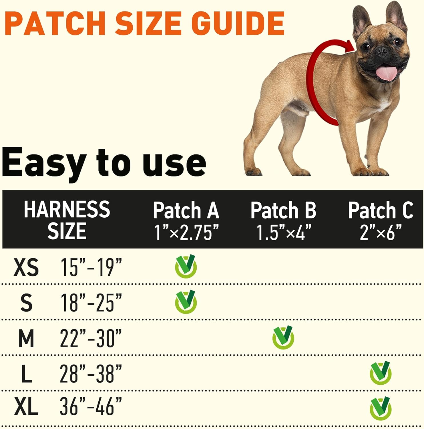 Dogline Unimax Dog Harness Vest with Guard Dog Patches Adjustable Straps Breathable Neoprene for Identification Training Dogs Girth 18 to 25 in Black