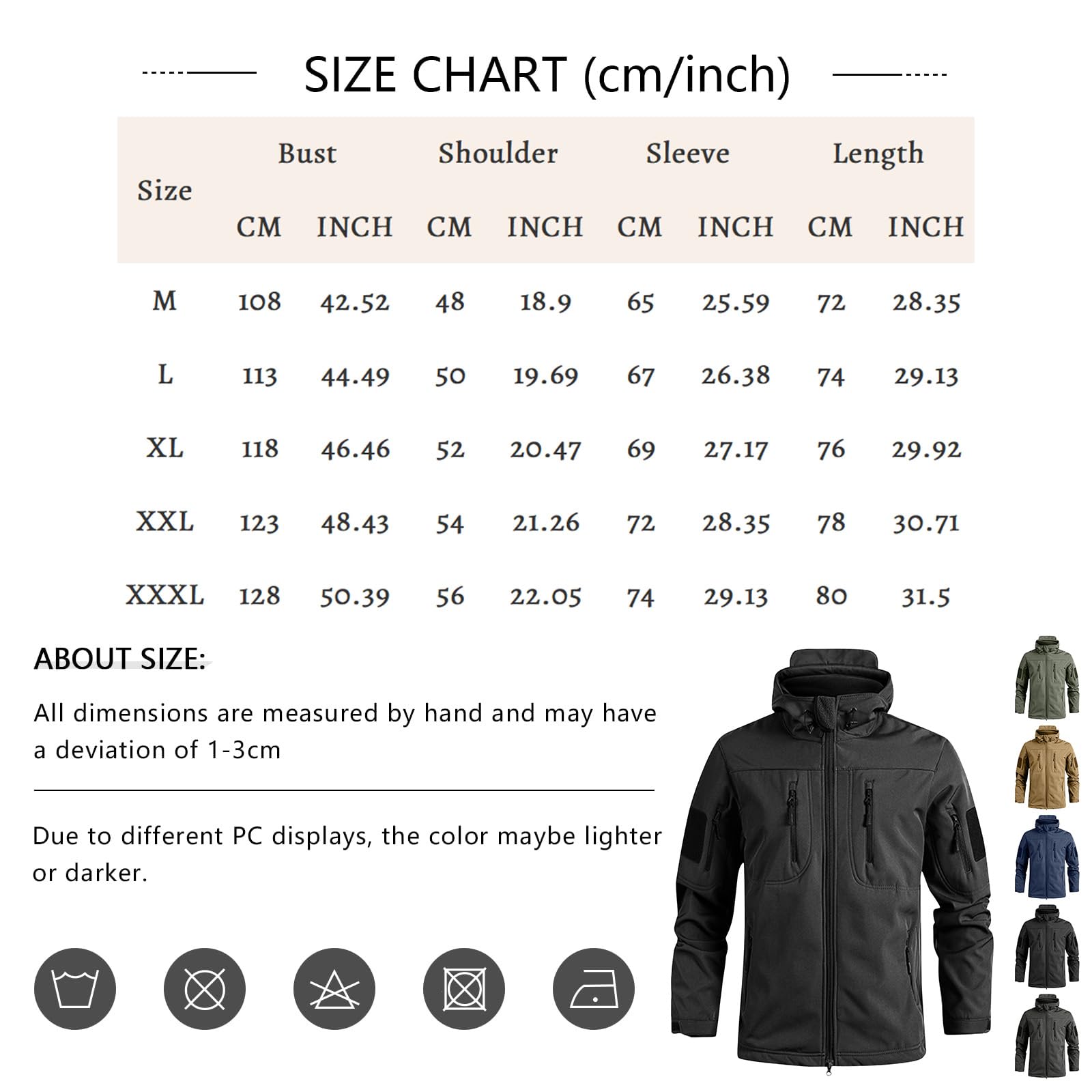 Générique Militaire Camouflage Vêtements Treillis Tactiques Impermeable Softshell Chasse Softshells Tactique Randonnée Chaud Parka