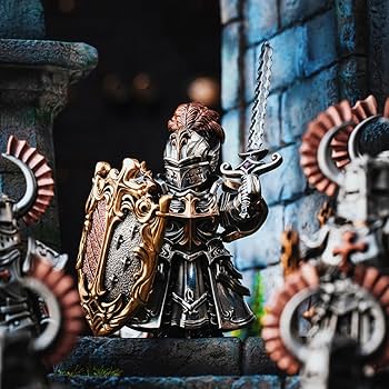 Crimson Templar クリムゾンテンプル騎士団　金属ミニフィギュア Amazon.co.jp: COPPERTIST.WU 真紅のテンプル騎士団像 置物