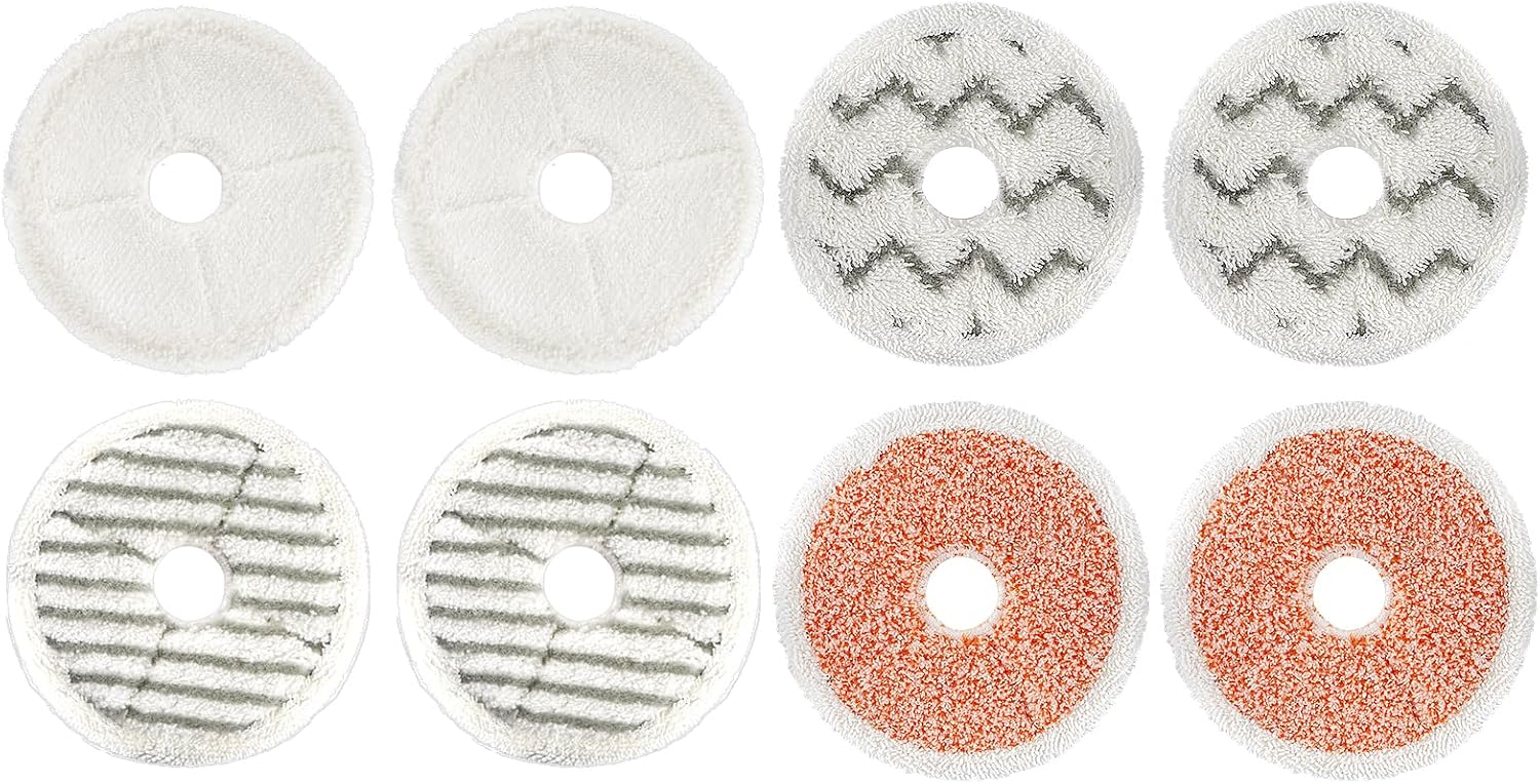 (8 Pack) Replacement Mop Pads Compatible With Bissell