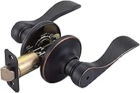 Vista 18 de Design House 700609 Springdale Manija de puerta simulada níquel satinado