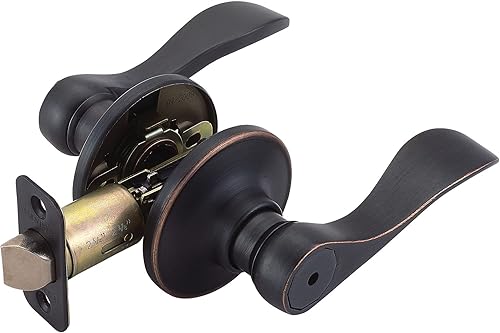 Vista 18 de Design House 700609 Springdale Manija de puerta simulada níquel satinado