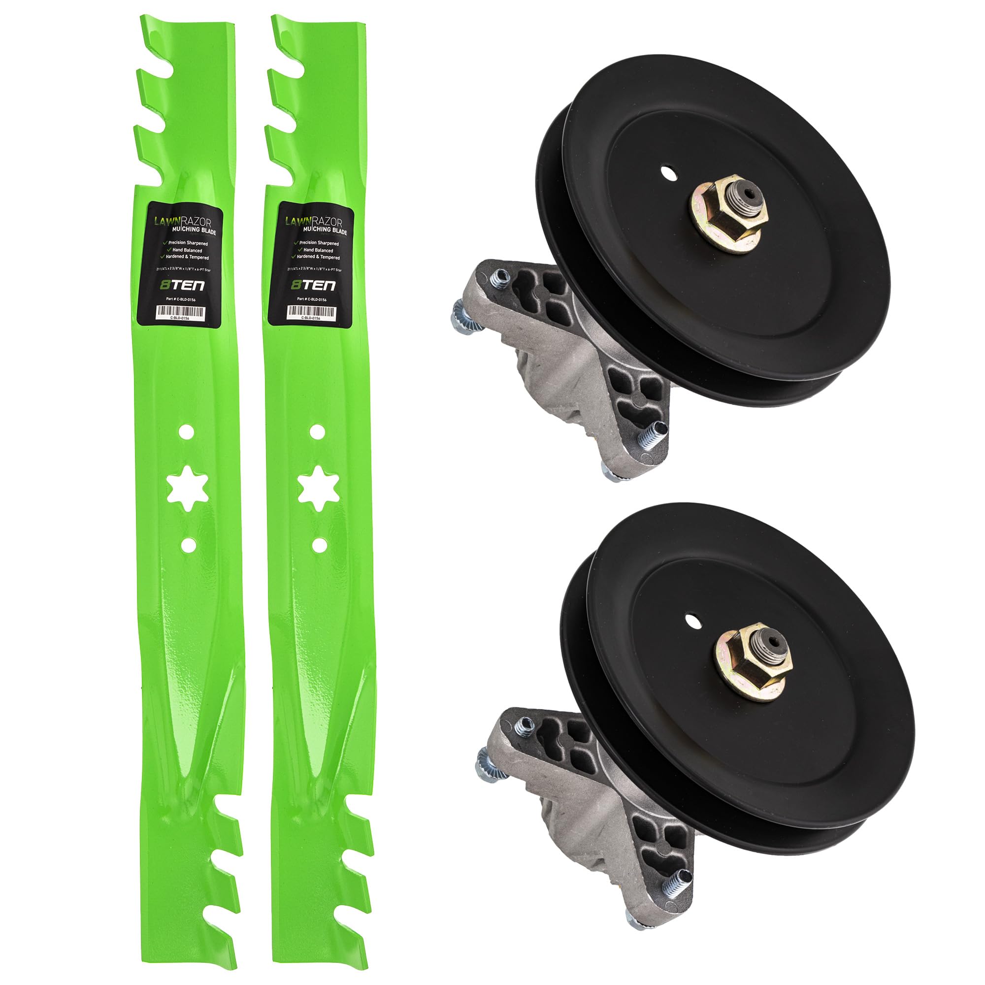 Amazon.com : 8TEN Deck Blade Spindle Kit for MTD Troy Bilt RZT 42
