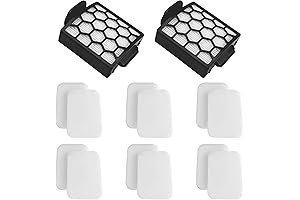 Shark Zero M HEPA Filter with 6 Foam & Felt Replacement Kit