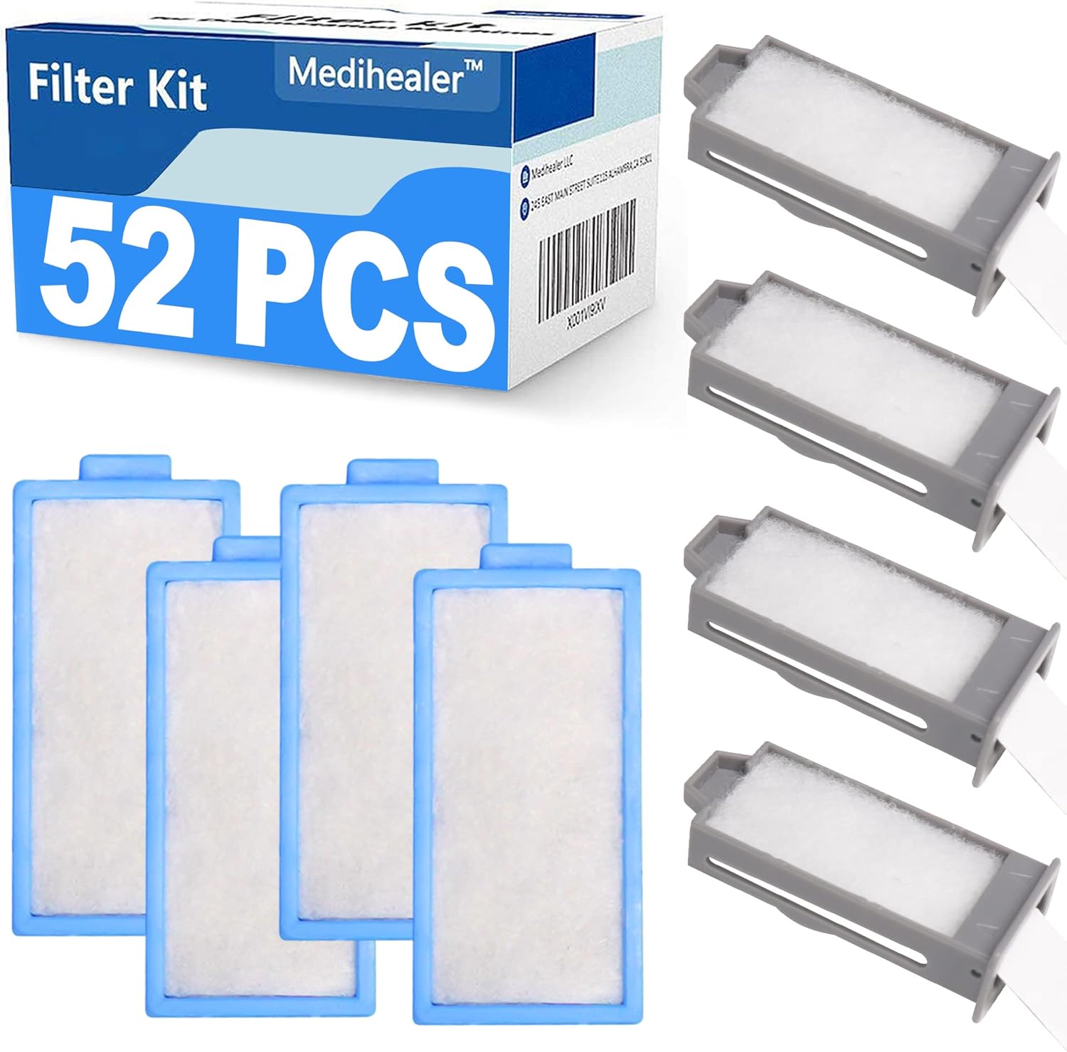 52PCS CPAP Filters for Dreamstation 2 Replacement Filters Compatible