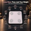 Prestige Wellness Smart Bluetooth Body Weight Machine, Digital Body Fat & Body Composition Analyzer with App Support, Multiple Health Metrics, LED Display, 180 kg Capacity, 1 Year Warranty gallery image