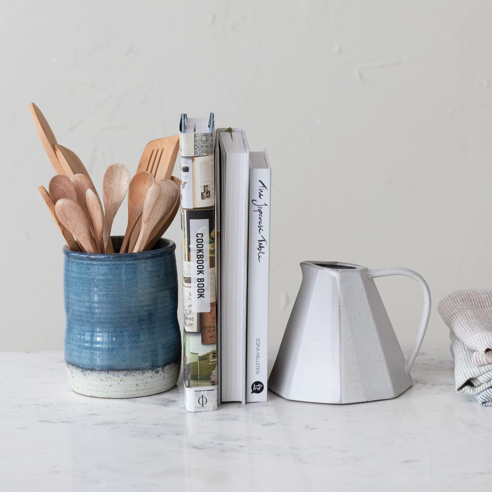 Creative Coop Creative Co-op - Stoneware Vase With Reactive Glaze – Kitchen Store & More Creative Co Op Christmas