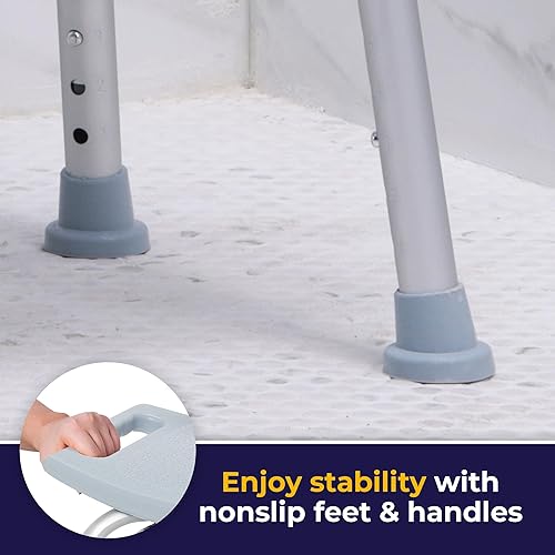 Miniatura 5 de Silla con respaldo para bañera Designer Series Deluxe, RTL12202KDR, Universal, gris, 1, 1