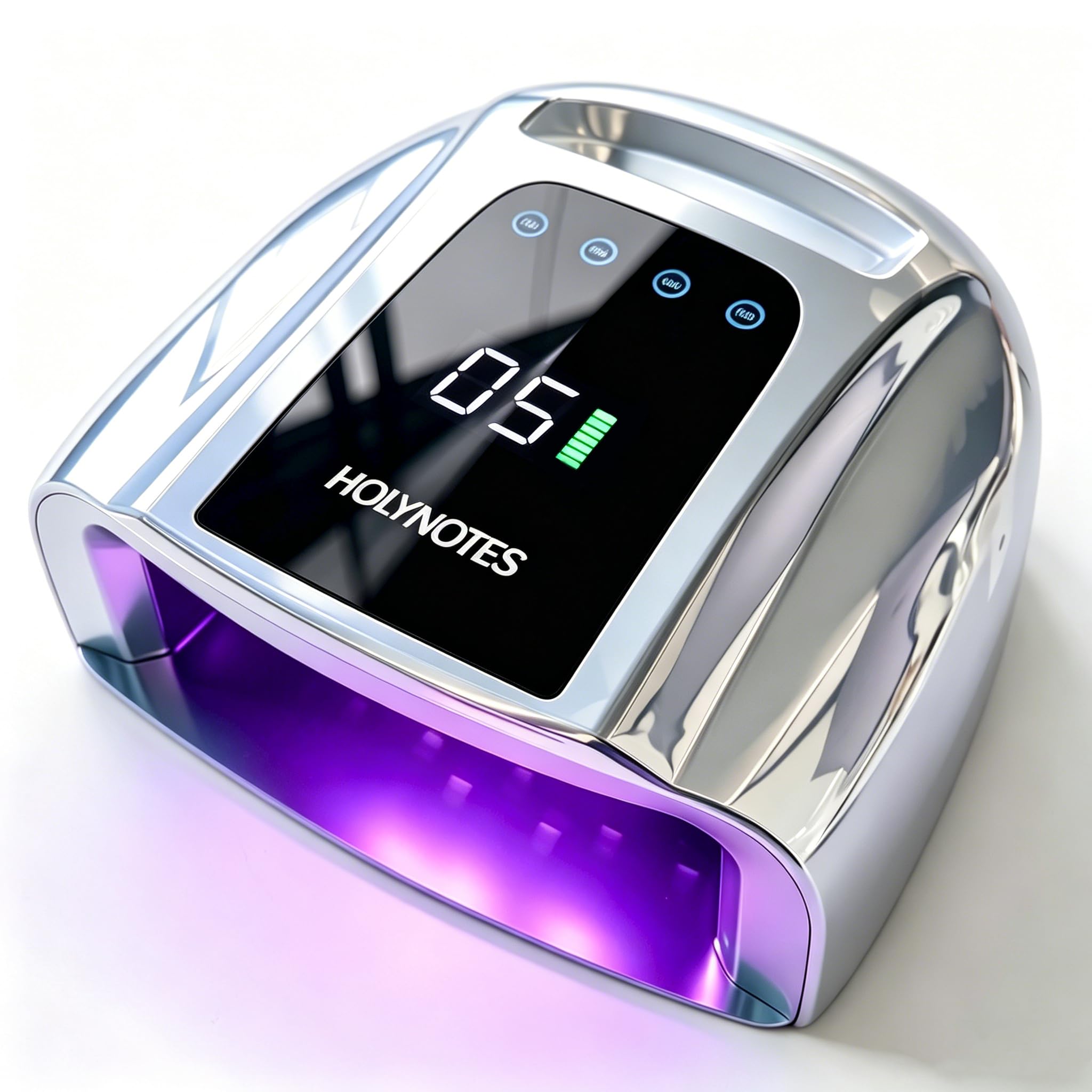 UV Nail Lamp, 96W Cordless Professional Rechargeable UV LED Portable Lamp, 4 Timer Setting and Smart Sensor Gel Nail Dryer, Ideal for Training, Nail Art Practice, Home &amp; Salon