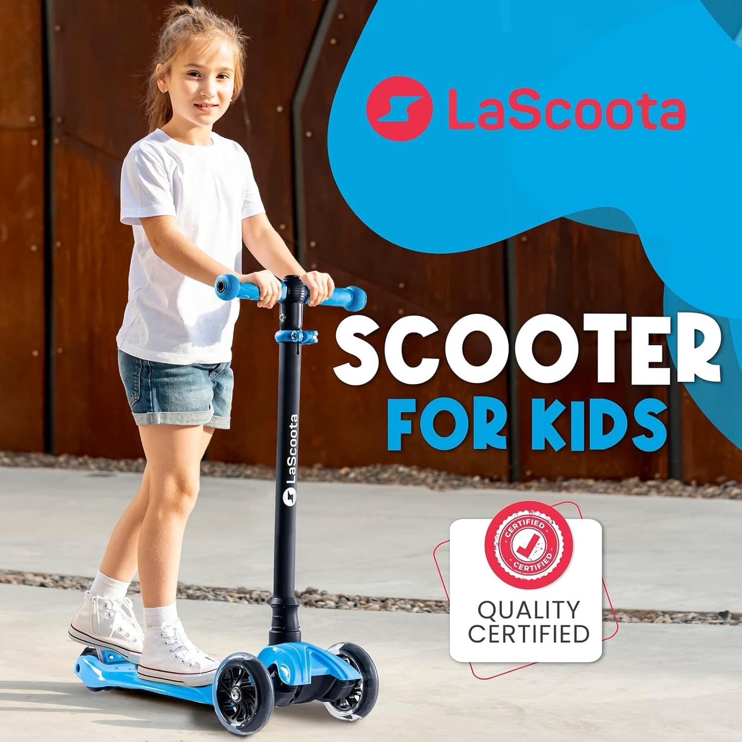 LaScoota 2-in-1 Kids Kick Scooter - Image 8