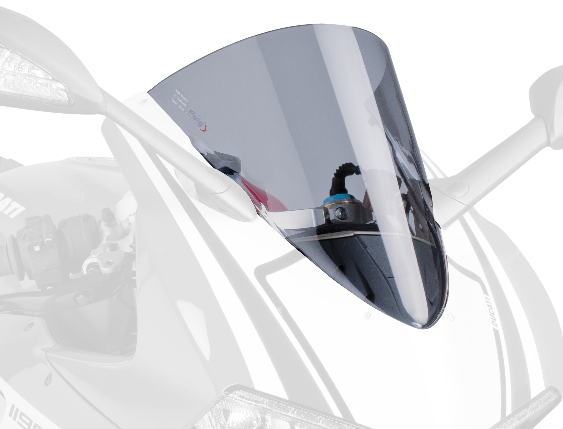Puig Light Smoke R-Racer Screen Ducati 1199 Panigale R 2014-2017