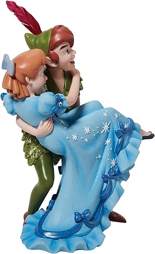 Miniatura 6 de Enesco Disney Showcase Peter Pan - Figura de Wendy Darling, 8.26 pulgadas, multicolor