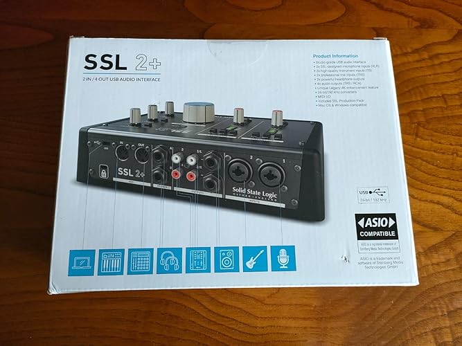 SSL Solid State Logic SSL2+, USB : Amazon.es: Instrumentos musicales