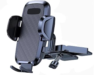PACHO CD Slot Car Phone Mount, [Sturdy & Stable] Universal CD Phone Holder for Car, One Touch 360° Rotation Cell Phone Holder Mount Compatible with iPhone, Galaxy, Mate, and More (4.0 to 6.7 inches)