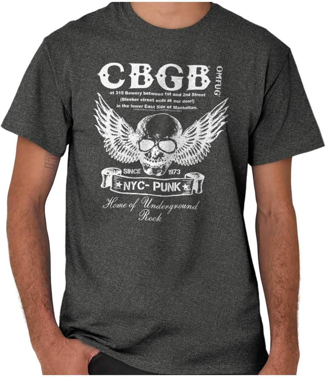 Brisco BrandsCBGB New York City Concert Poster Punk Graphic T Shirt Men or Women