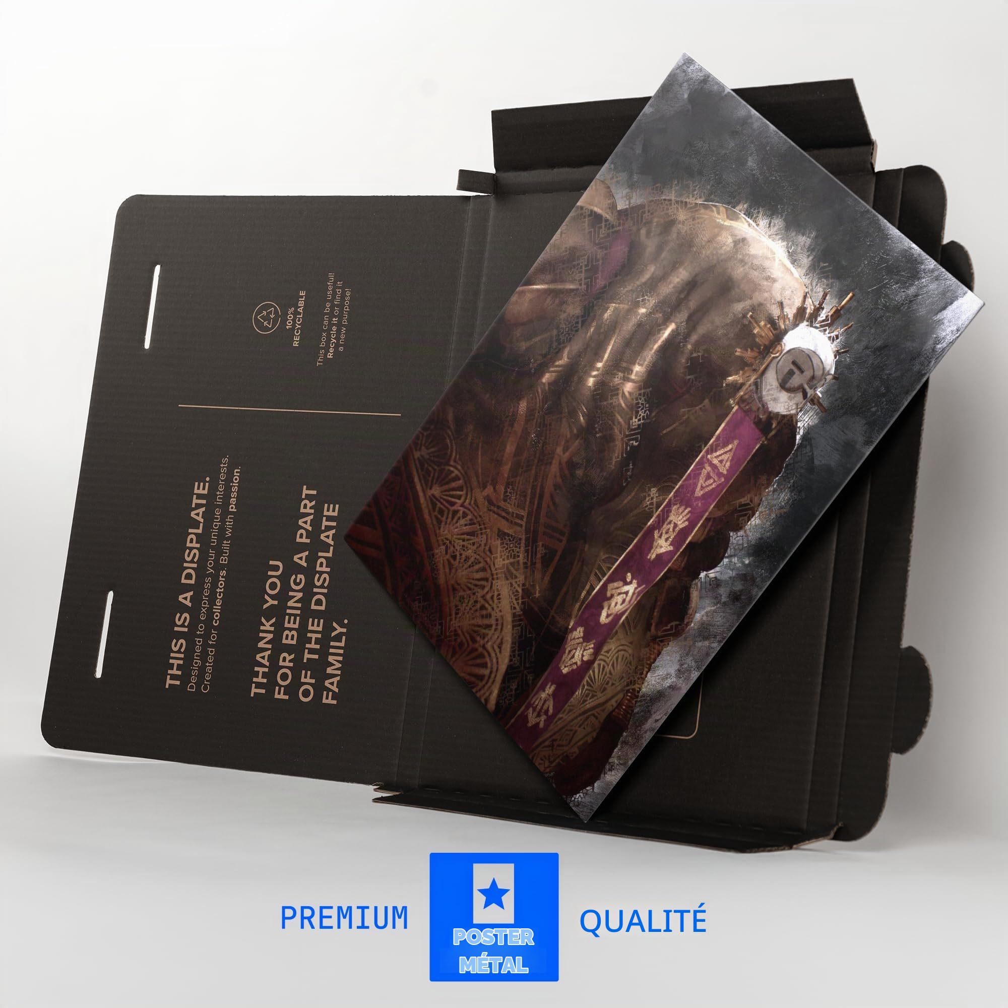 Displate Officiel Clair Obscur: Expedition 33 Poster - Esquie Concept Art - Métallique Fixation Magnétique Licence Officielle Image Affiche de Haute Qualité 45 cm x 32 cm